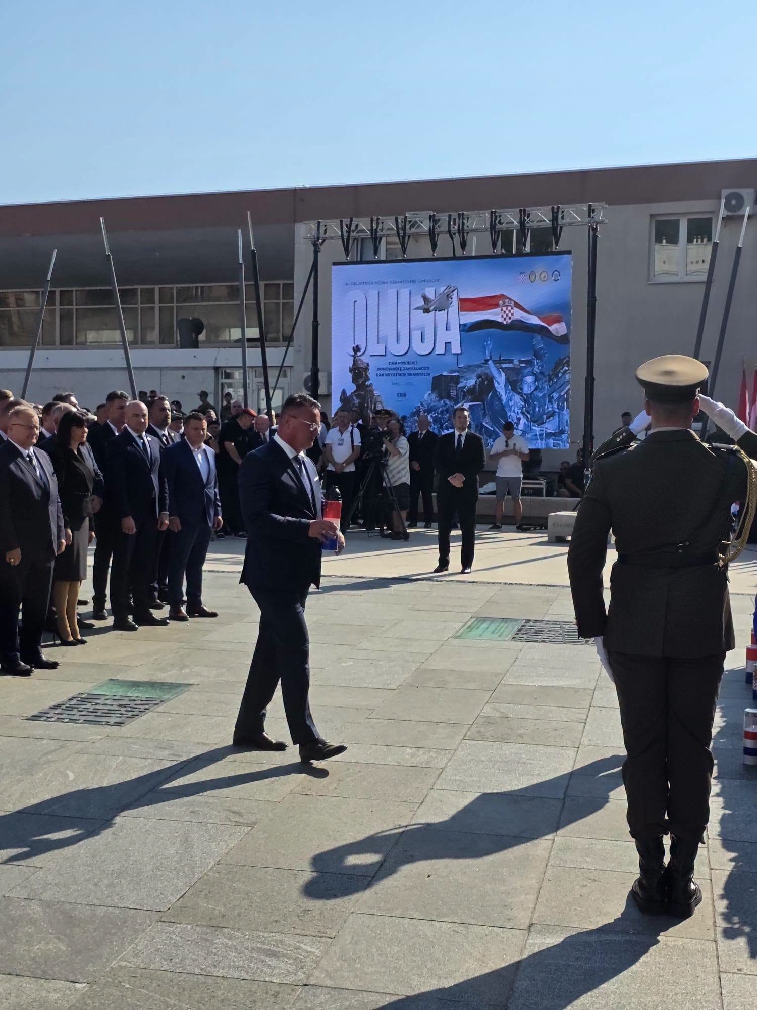 Središnja svečanost Dana pobjede i domovinske zahvalnosti, Dana  hrvatskih branitelja  i 31. obljetnica VRO „Oluja“ u Kninu